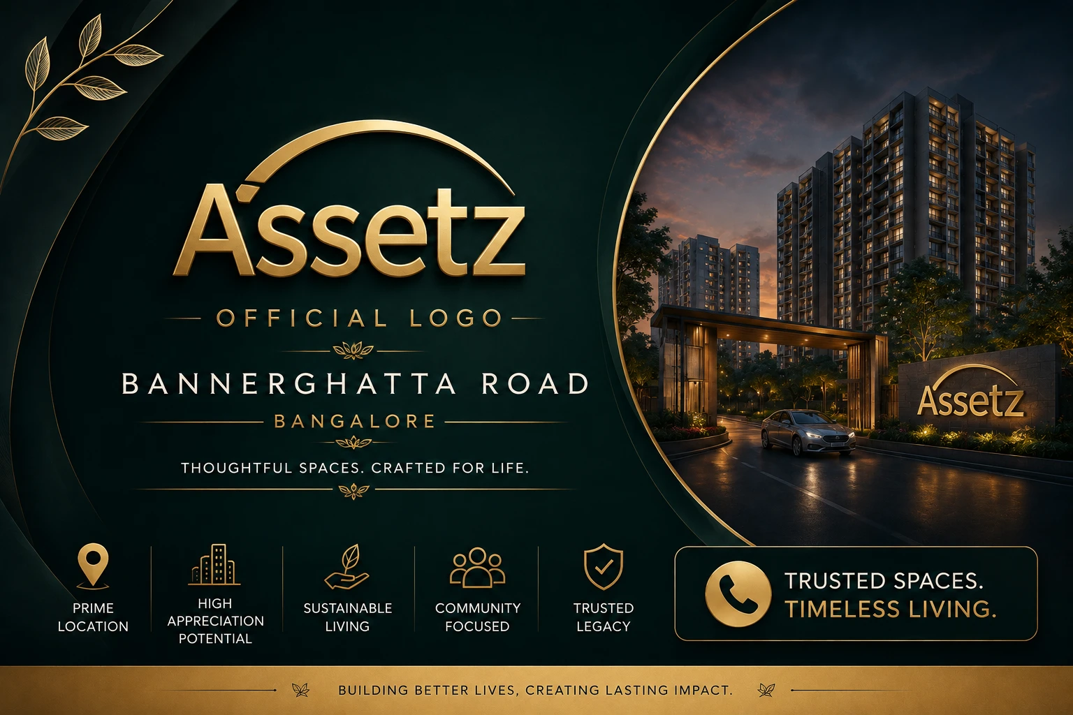 Assetz Property Group official logo for Bannerghatta Road residential projects